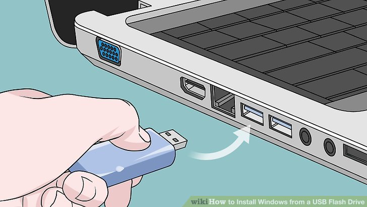 نحوه نصب ویندوز از روی فلش مموری USB
