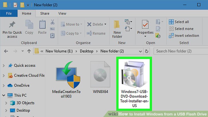 نصب ویندوز با فلش USB